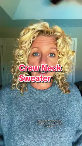 I love a soft, cozy crewneck sweater and to find one for $15 makes me want to do a dance! #CrewneckSweater #womenssweaters #Sweaters #SweaterSeason #Falldealsforyou #TikTokShopCyberMonday #TikTokShopBlackFriday #tiktokshopholidayhaul #octoberfinds 