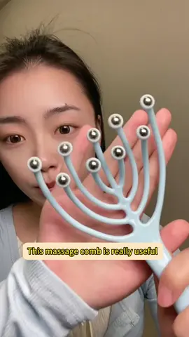 Come and try this magical nine-claw comb and give your scalp a SPA!#comb #haircomb #haircare #scalpmassage #scalpcare 