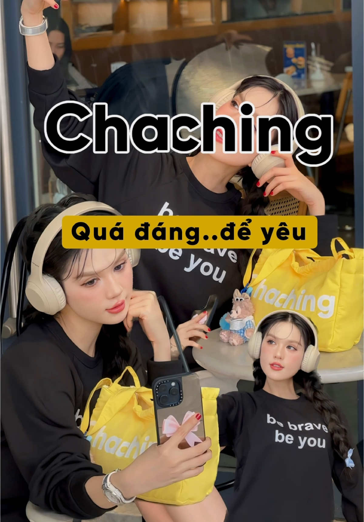 Thật quá đáng…để yêu 💛 #chaching #fashion #OOTD #wearyourluck #ngoctrinh #ngoctrinh89 