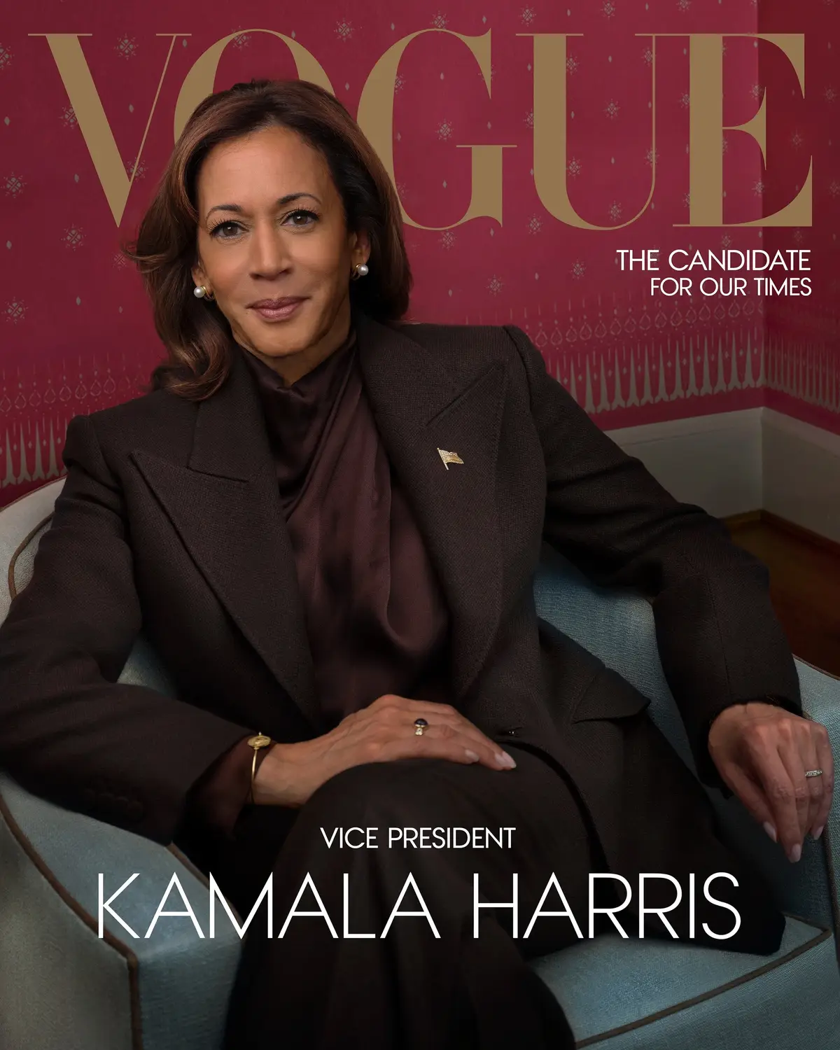 For Vogue’s October digital cover, Vice President and presidential nominee #KamalaHarris talks to Nathan Heller about finding common ground, fighting for the middle class, and who she’ll call first from the Oval Office. Head to Vogue.com to read the full profile. 