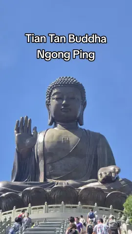 Good karma bring me to visit Tian Tan Buddha at Ngong Ping Village, Hong Kong🙏 #tiantanbuddha #bigbuddha #buddha  #ngongping #ngongpingvillage #hongkong #explorehongkong #discoverhongkong #traveling #holiday #fyp #foryoupage #fyppppppppppppppppppppppp #fypp #fypシ #fypage 