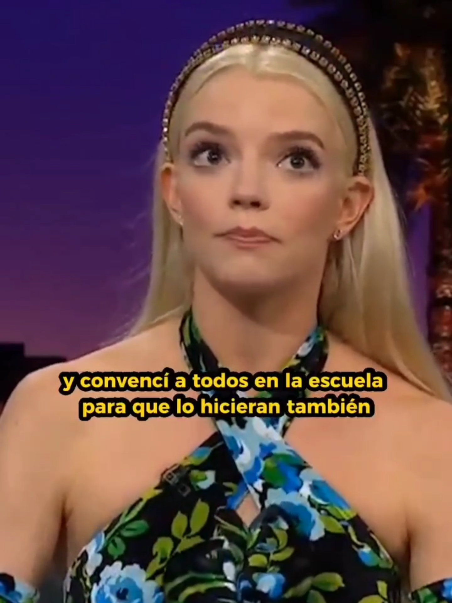 La desconocida pasión de #anyataylorjoy por un animal. #anyataylorjoy #anyataylorjoyfanpage #anyacosplay  #cineentiktok #queensgambit #seriesentiktok #quever