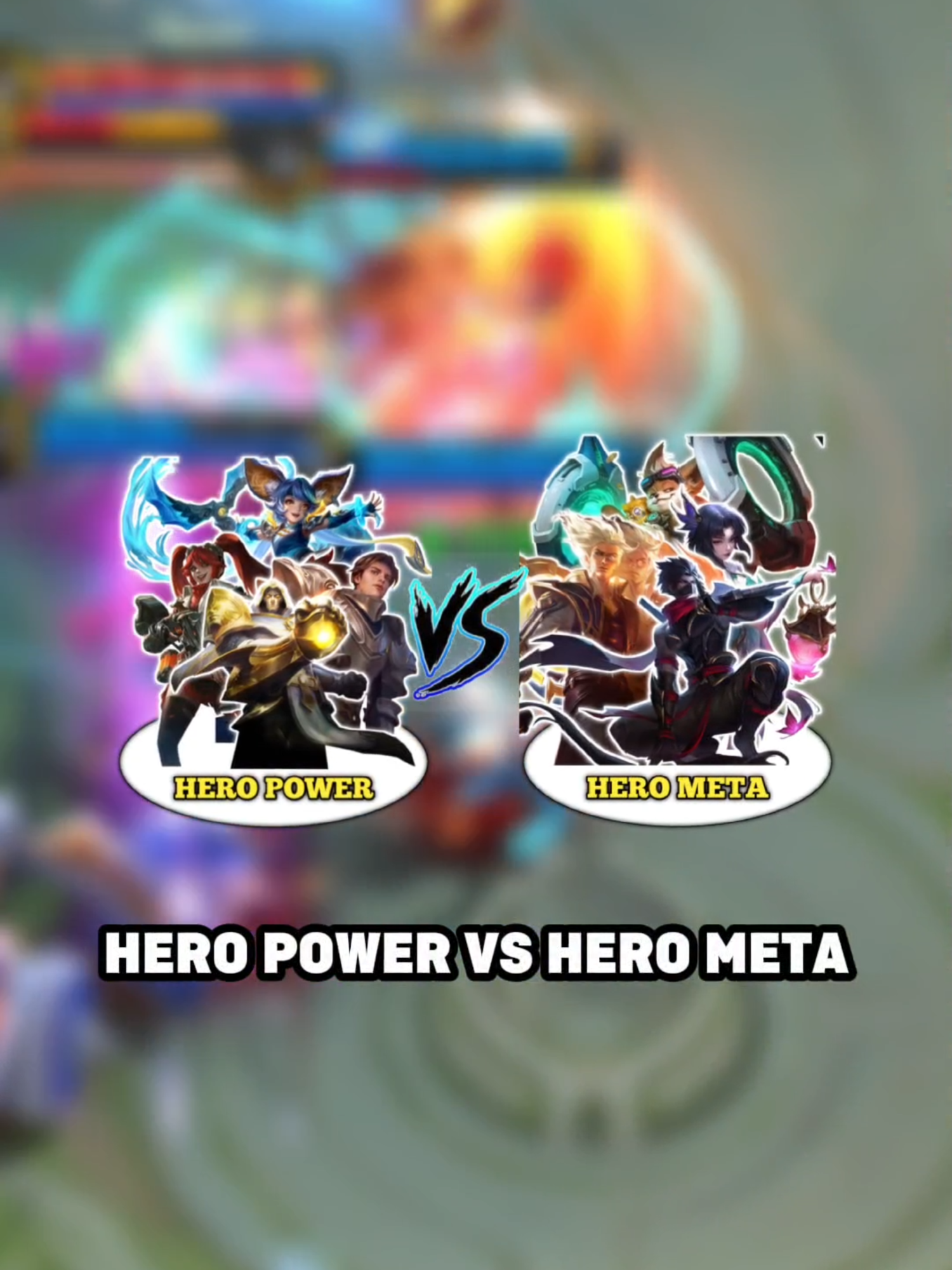 Hero Power vs Hero Meta 🤔🤔 #siwa #mlbb #mobilelegends