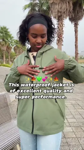 🌧️💦🌨️💖🤩✨🍂🍂This waterproof jacket is of excellent quality and super performance. Whether it's raining and windy or snowing and windy, it can provide you with reliable protection. Wear it yourself and bravely explore the unknown, showing fearless courage; give it to parents to make them feel warm and at ease when doing outdoor activities; give it to lovers to express your deep care and protection; give it to friends to enhance mutual friendship. If not buy now, then what are you waiting for? Don't you want to own such a practical and fashionable waterproof jacket for yourself or the important people around you? Don't hesitate anymore. Act quickly and let this jacket accompany you to start a wonderful outdoor journey.💖🤩✨🍂🍂 #polarized jacket #windbreaks #waterproofing #coat #clothes #OOTD #fashion #fall #Falloutfits #Earthtone #fallfreshness #TikTokMadeMeBuyit #spotlightfinds #spotlightfashion #fypage #dealsfordays #giftfromtiktokshop #tiktokshop #halaratiktokshop #fashiontiktok #tiktokshopbacktoschool #falldealsforyou #stockholmstyle