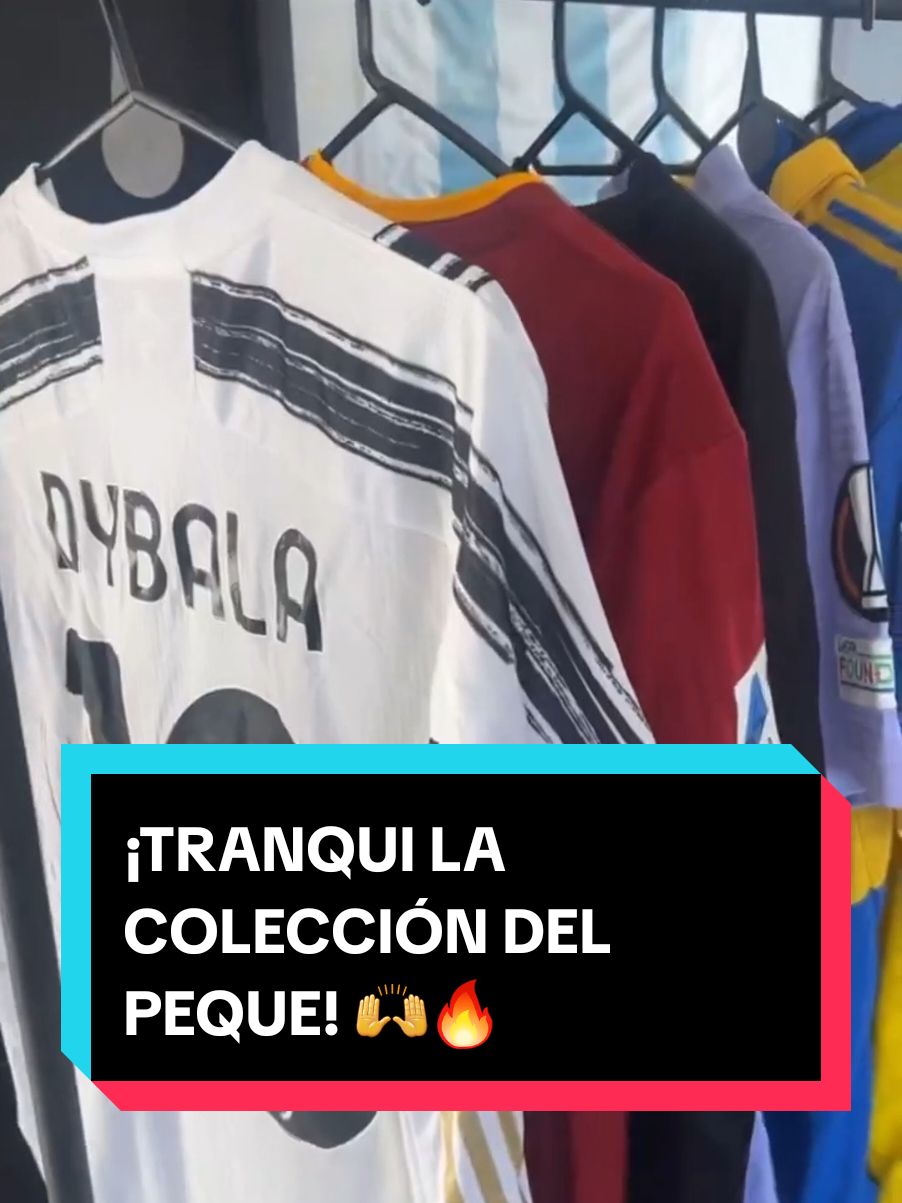 ¡ESPERÁ EL FINAL! 🙌🔥 Tranqui la colección de #camisetas del #Peque Schwartzman, ¿no?  📽: @dieschwartzman  #TikTokDeportes #Messi #Dybala #Gol #Futbol 