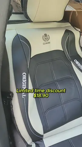 car seat cover super gruesos la piel parece real .. #car #accessories #caraccessories #car #chevy #toyotacorolla #tahoe #cadillac #tiktokshopbacktoschool 