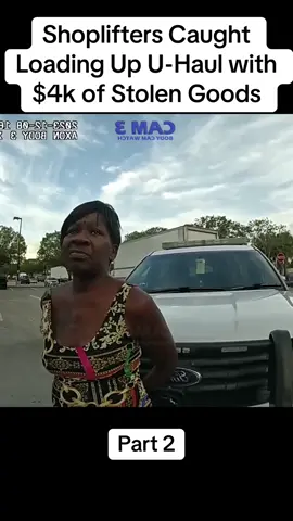 Shoplifters Caught Loading Up U-Haul with $4k of Stolen Goods