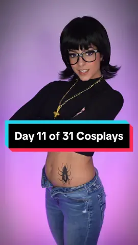 day 11 of 31 cosplays! shizuku 🖤🕷️ #halloween #costume #shizuku #hunterxhunter #animegirl 