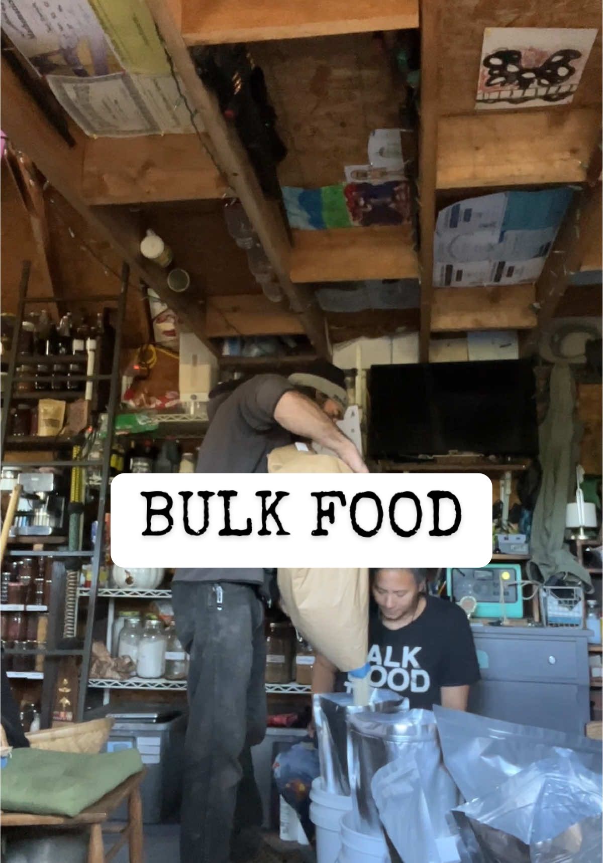 Have you tried bulk food buying yet? It’s definitely a transition and takes some planning/budgeting. Usually we use tax return time to make our bigger restocks and then budget like 200-400 every other month for restock items.  #azurestandard #bulkfood #bulkfoodstorage 