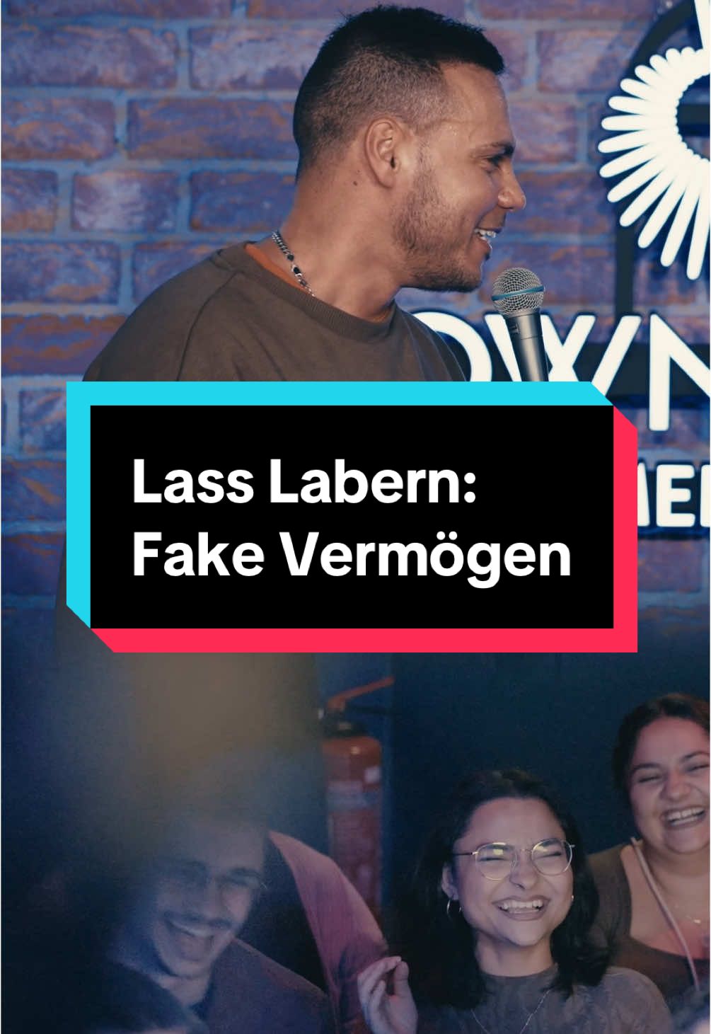 Lass Labern: sympathische Labertasche #osanyaran #lasslabern #standupcomedy #berlin #vermögensberatung 