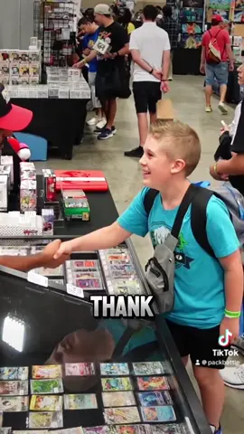 He’s going place #tcg #tradingcards #collectacon #pokemontcg #collection #vendorpov #pokemon