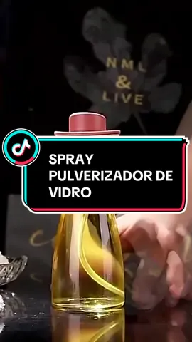 Link do Produto na Bio!! Spray Pulverizador de Vidro para Azeite e Vinagre - 160 ml.🛒