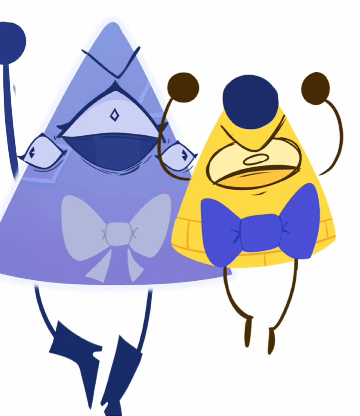Son like mother! (Original audio is from The Owl House, it’s very fitting for these two.) [ #ThirdflateyeAU #billcipher #gravityfalls #gravityfallsbillcipher #fy #gravityfallsbill ]