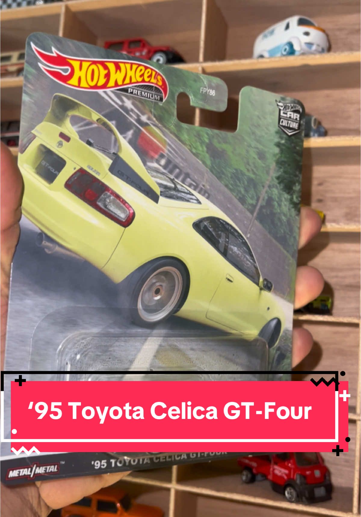 🔥🔥🔥 Firee • ‘95 Toyota Celica GT-Four Available on my TikTok shop 🛍️ #hotwheelscollections #collector #diecastcollectorsadiction #hotwheels #diecast #hotwheelscollectioncomunity #toyotacelica 