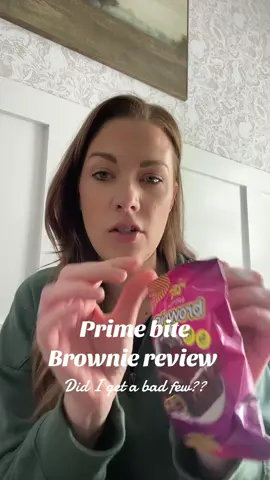 Did I get a bad few? I feel like I have never seen anything negative about this protein brownie but this was not it for me.. #primebites #proteinbrownies 