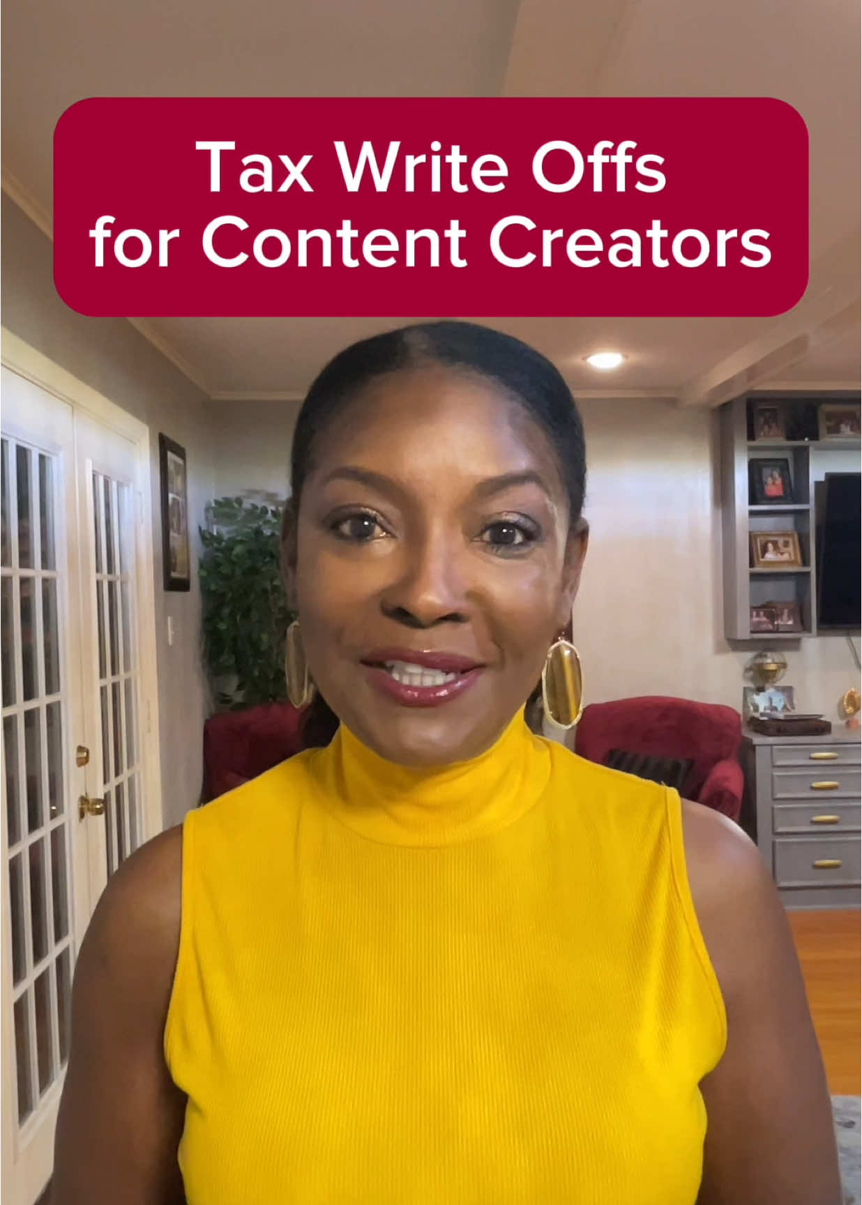 Are you taking advantage of the write-offs you can use on Schedule C(Form1040)? Being a content creator is a business. You should be exploring whether you can write off your business expenses: Bank fees, Business Insurance, Commissions and affiliate fees, Employees and subcontractors, Gear and equipment, Legal and Professional Services, License and permits, Loan interest, Marketing and promotion, materials and supplies, mobile phone bill, Office rent/lease, office supplies, payment processing fees, professional development, shipping and postage, software and apps, Trade events and seminars…track these items to help lower your taxes and consult with your personal tax consultant/preparer.  #taxtips #contentcreators #creatorsearchinsights #moneytips  Disclaimer: My content is for educational purposes only, it is not legal or tax advice. Always consult the appropriate professional licensed in your state before making any decisions. I may earn affiliate commissions from any links mentioned.