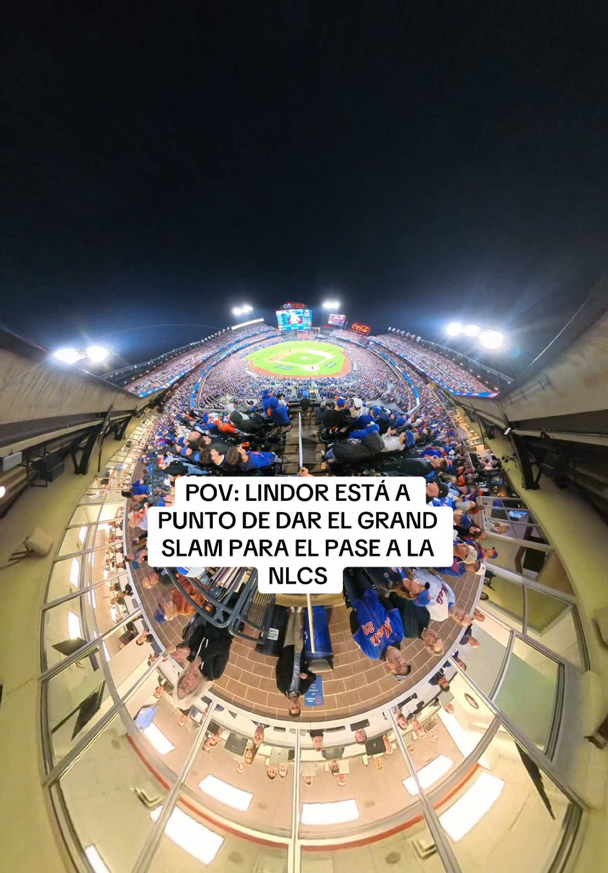 ¿Qué hubieses hecho tú? 😭  #lasmayores #GrandSlam @New York Mets 