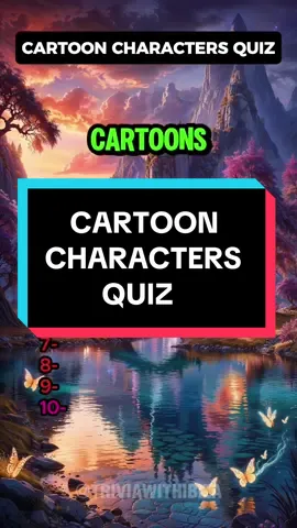 Can you name these 10 cartoons by their silhouette? #cartoon #disney #quiz #trivia #quiztime 