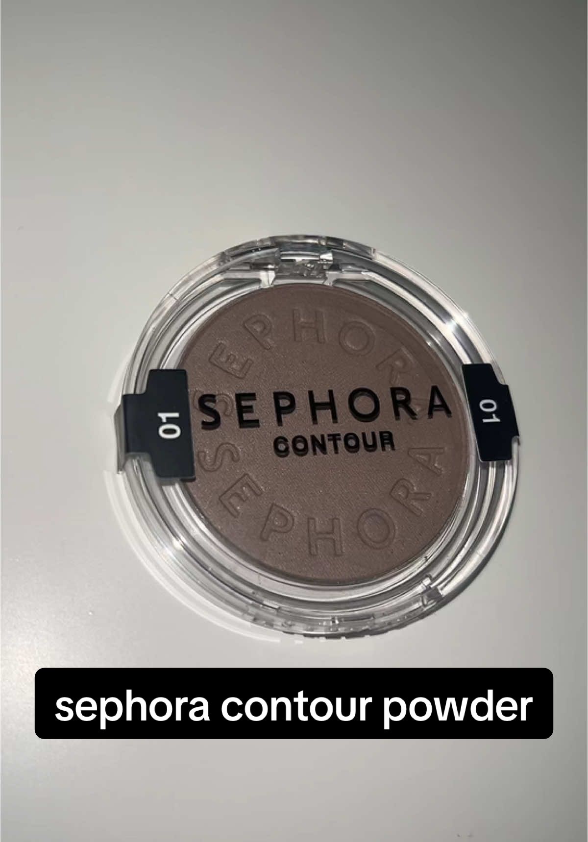 this contour powder is so cool toned and comes in 4 different shades! 🖤 @Sephora Collection #beauty #makeup #contour #powdercontour #sephora #sephoracollection 