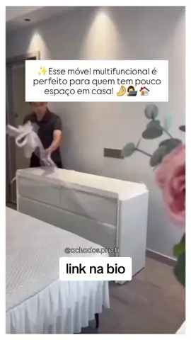 link na bio- móvel multifuncional  cômoda e mesa de trabalho escrivaninha #shopee #acheinashopee #achadinhos #decoracao #moveis 