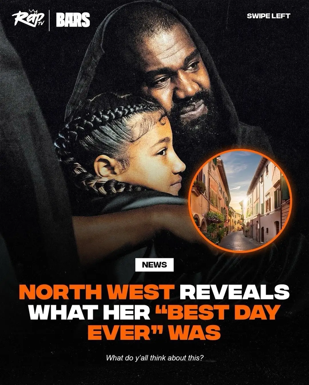 #NorthWest reveals what her best day ever was‼️🔥 What do y’all think about her answer⁉️ #RapTV #kanye #kanyewest #kanyetok #ye #kanyewestlover911 