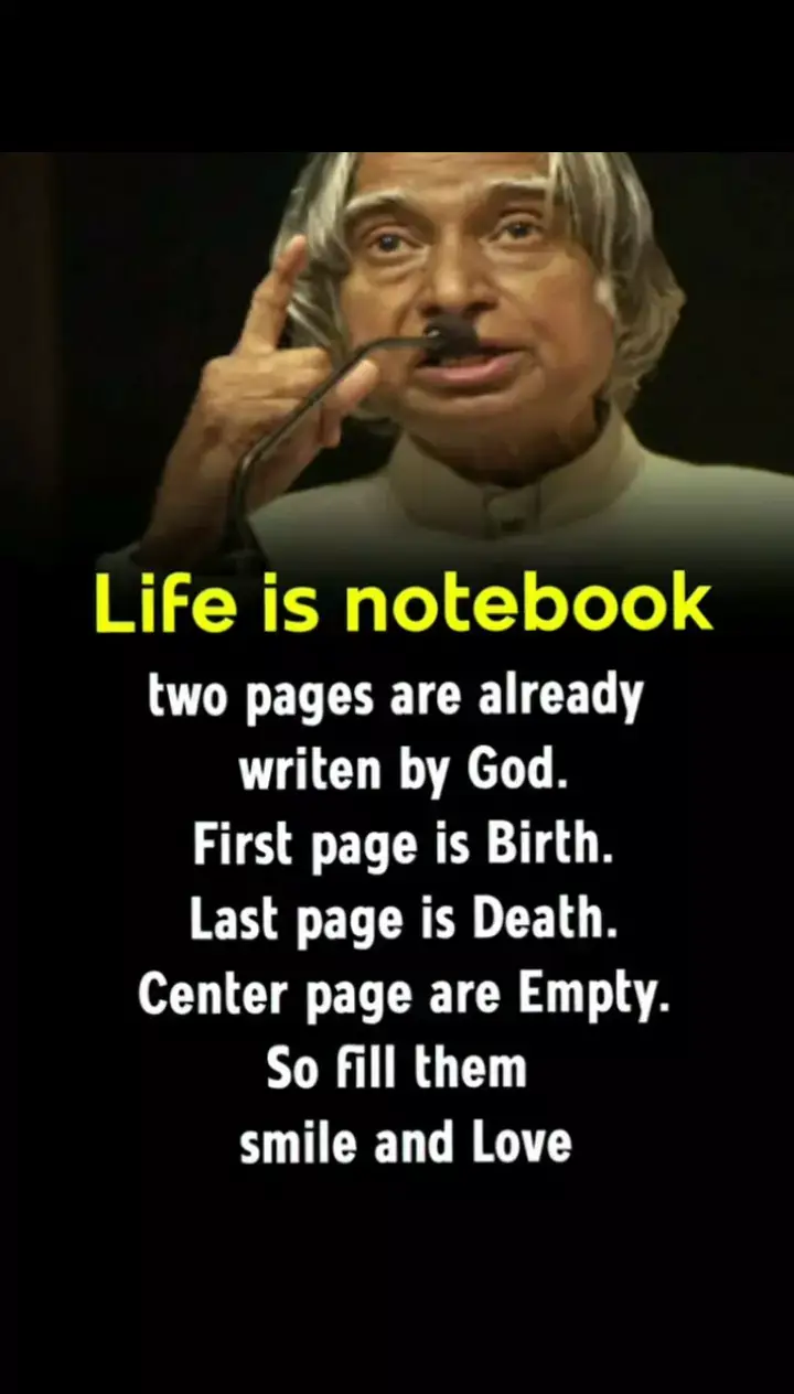 Life is a notebook💯💯