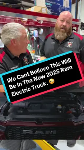 Is this real life? #ram #electricvehicle #electric #ev #chrysler #trucktok #truck #mechanic #automotive #cartok #engine #viral #fyp #foryou #stitch #duet 