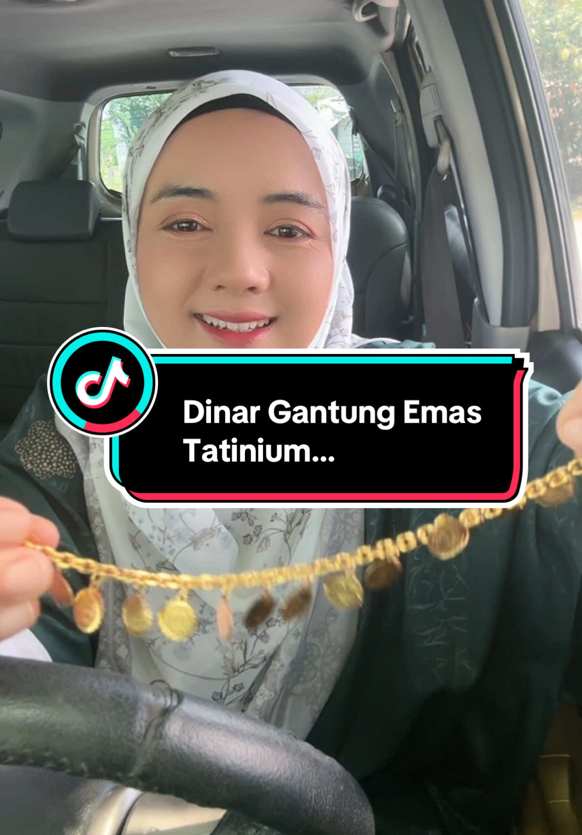 Cantik tau emas gantung dinar tatinium ni.. #emas #murah #beliditiktok 