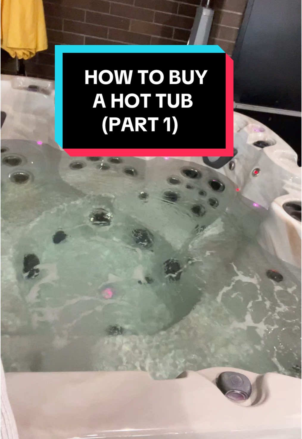 Hot tubs offer relaxing hydrotherapy for your aching joints! Let me know your questions in the comments! #hottub #spa #buyaspa #buyahottub #lovemyspa 