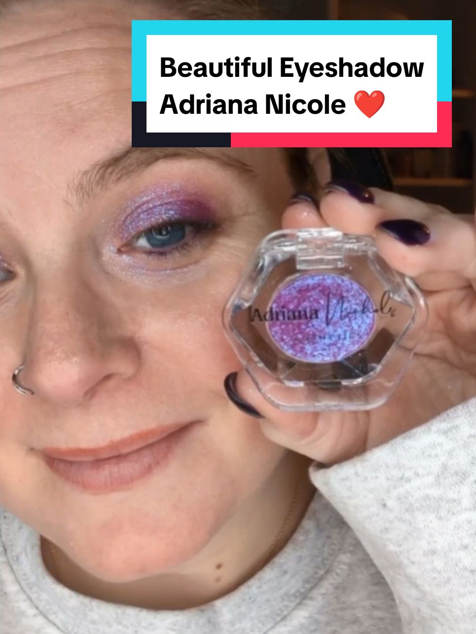 Could this eyeshadow BE any easier to apply? Could it LOOK any more beautiful?? oh my lord!!! . . #adriananicolecosmeticsreview #eyeshadow #eyeshadowreview #averagemom #5minutemakeup #adriananicole #adriananicolecosmetics #earlymorningmakeup #earlymorningroutine #tiktokshopfinds #TikTokShop #makeupreview #BeautyTok #beautytips #beauty #makeuplook #MakeupRoutine #makeuptutorial 