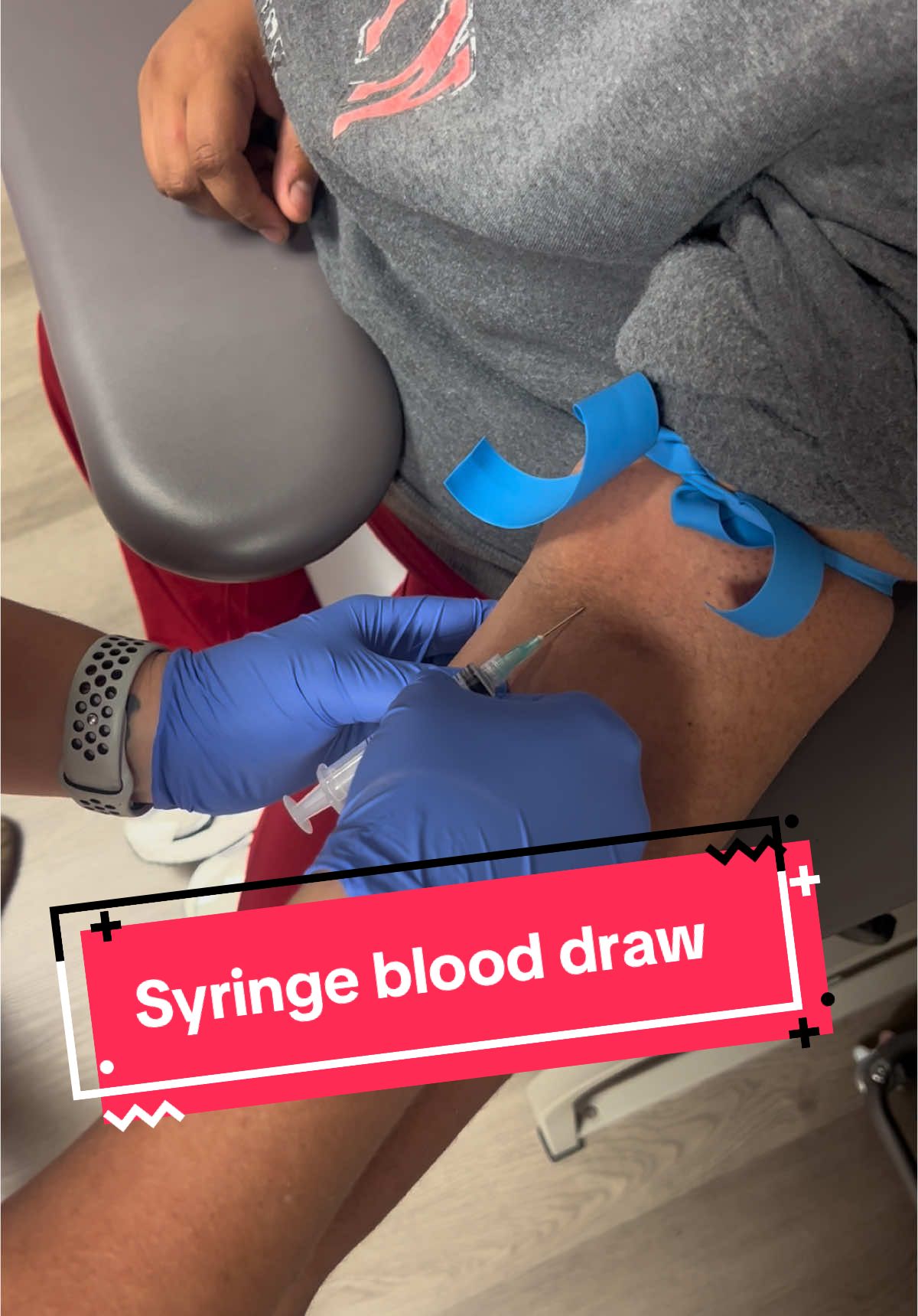 My students perfer the syringe technique instead of using a butterfly needle!!#phlebotomy #blooddraw #phlebotomist #phlebotomystudent #cnaschoolowner #cnaschool #nurselife #nursesoftiktok #fnpstudent 