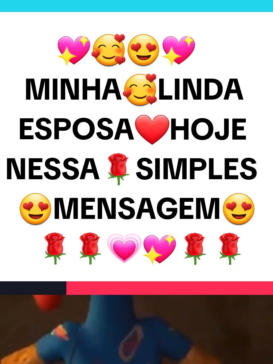 ❤️MINHA LINDA ESPOSA  HOJE NESSA SIMPLES MENSAGEM❤️