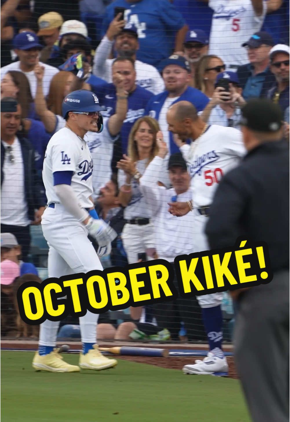 KIKÉ KNEW! #dodgers #sports #losangeles #wow 