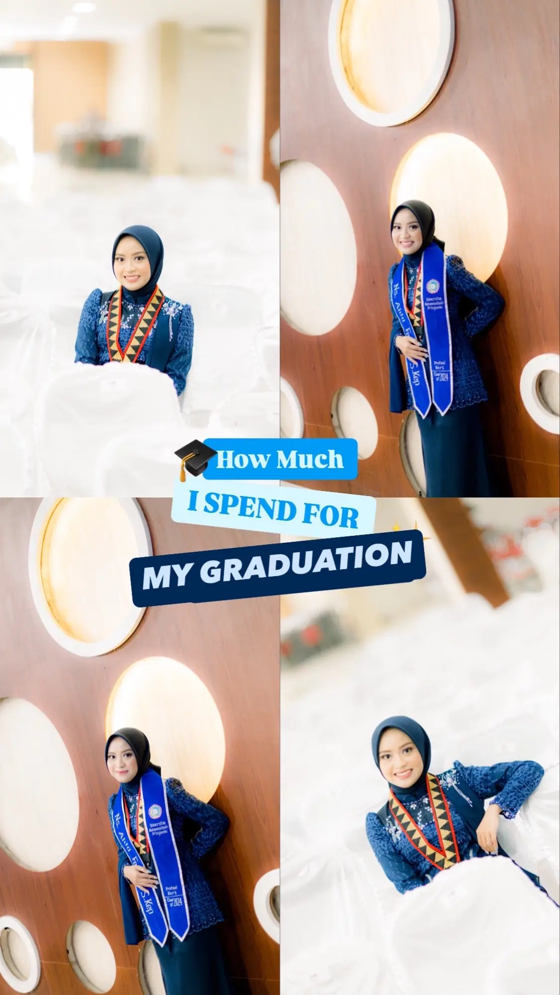 alhamdulillah officially Ns. Alda Fauzia, S.Kep #wisud #peofesiners #fypシ #perawat #graduation 