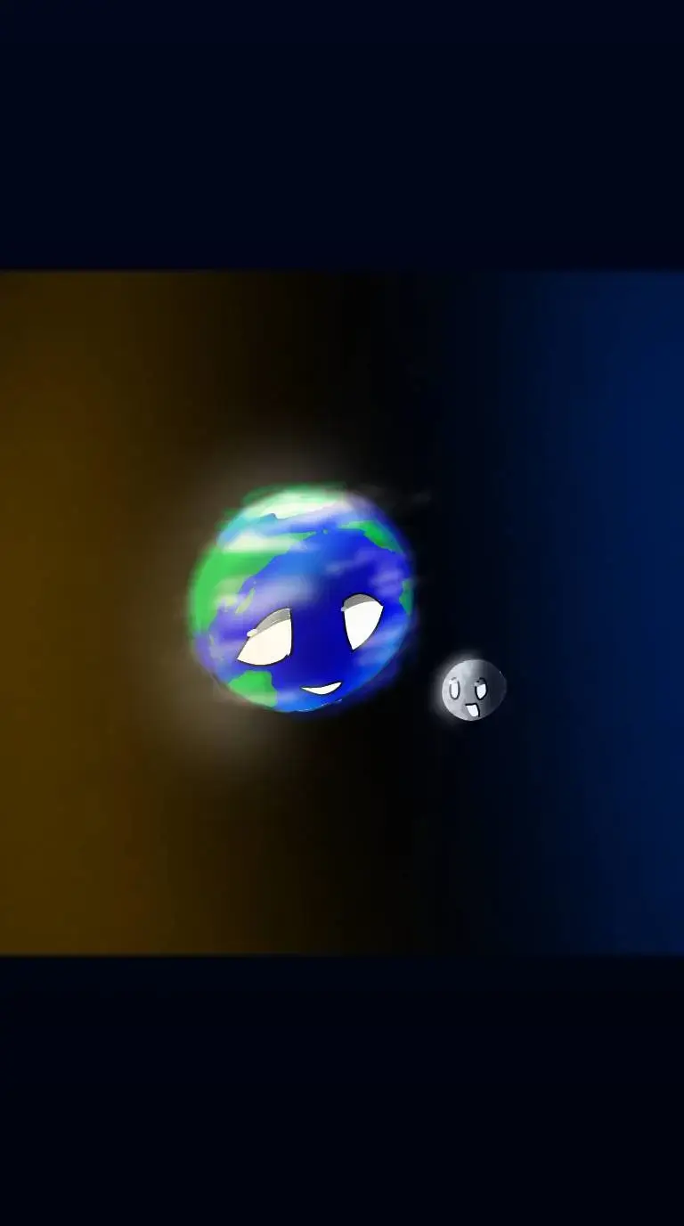 #Earth #moon #Space #art #planet #planetball 