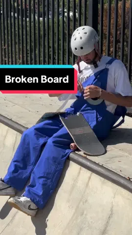How many layers of duct tape to drop in with a broken skateboard?! #Skateboarding #skate #sk8 #fyp 