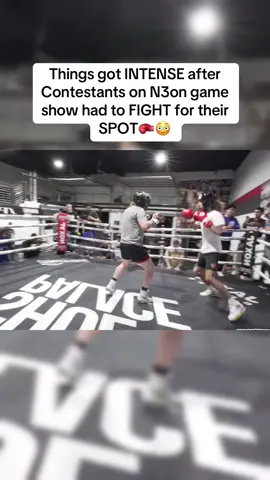 Things got INTENSE after Contestants on N3on game show had to FIGHT for their SPOT🥊😳 #n3on #n3onclips #fyp #viral 