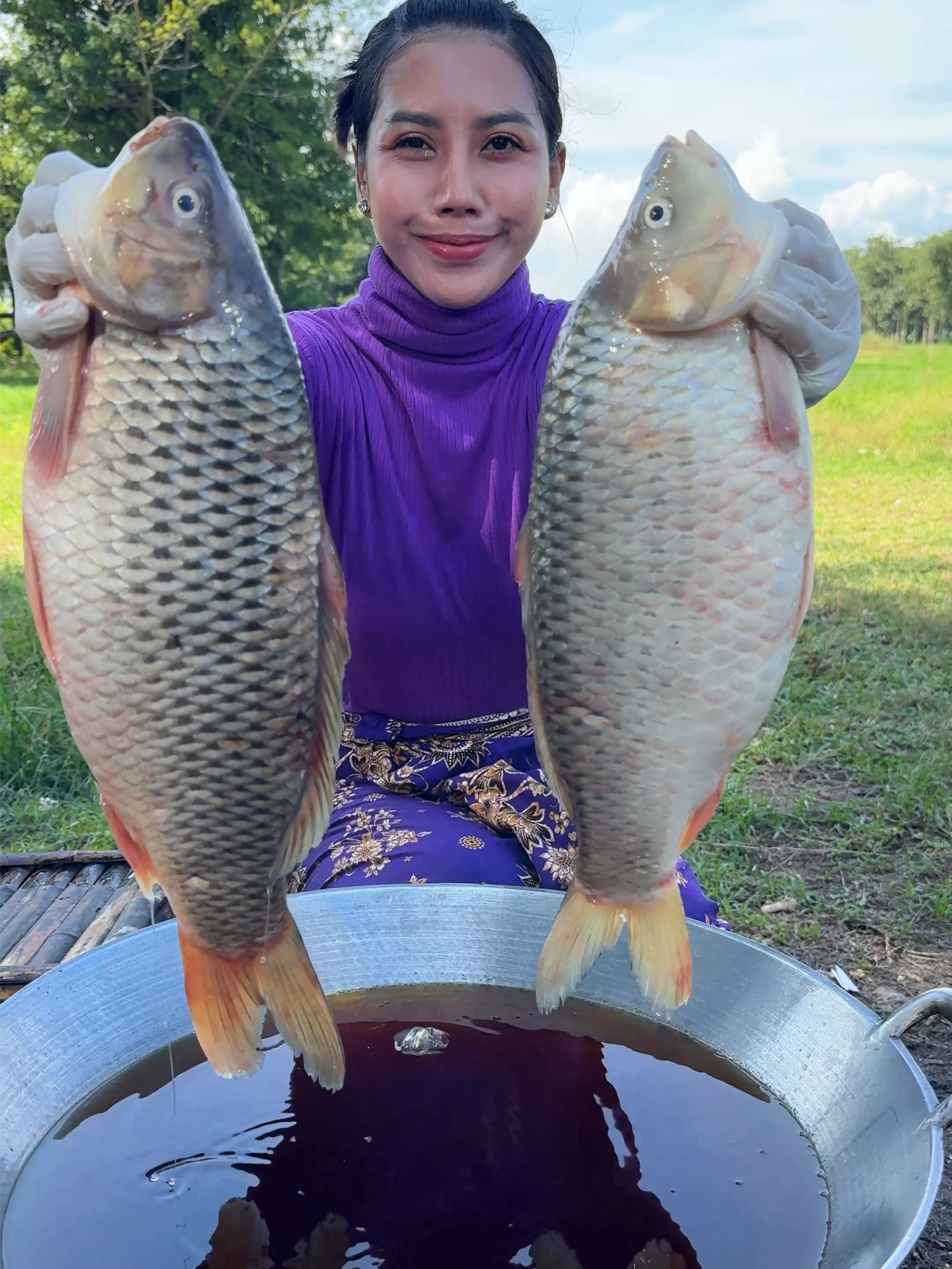 Fish crispy with vegetable cook recipe