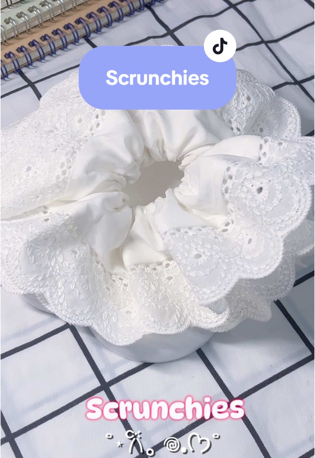 Scrunchies ˚⋆𐙚｡ 𖦹.ᡣ𐭩˚ #xuhuong #fyp #unboxing #scrunchies #viral #hair #review #empebong26