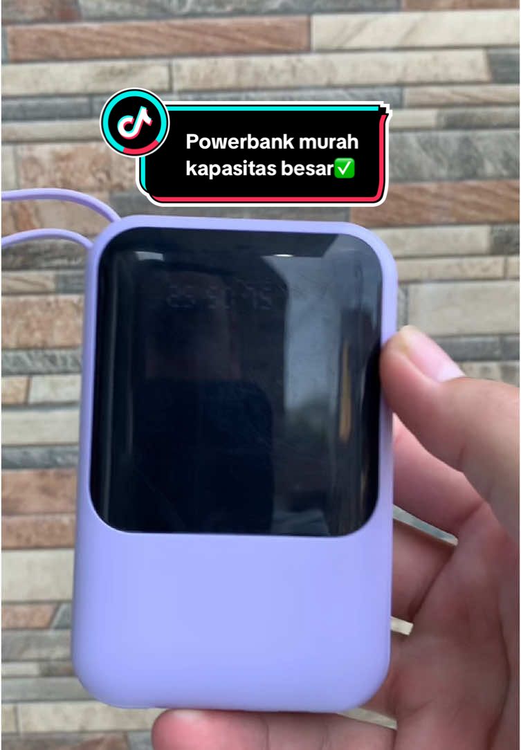 Model Produk: BH31 Nama Produk: Lentiven powerbank 30000 mAh mini size iphone with 4 usb fast charging Lightweight LED Display BH31 Baterai Produk: 30000mAh Warna Produk: Ukuran Produk: 8.9*7.9*2.7cm Spesifikasi: 1. Memperkenalkan Baterai Isi Ulang Cadangan Mini 30000mAh, Power Bank Portabel untuk Semua Kebutuhan Pengisian Daya Anda. 2. Anda Dapat Mengisi Daya Perangkat Anda dengan Mudah di Saat yang Bersamaan. Desainnya yang Kompak dan Ramping Mudah Dimasukkan ke dalam Tas atau Saku Anda, Memastikan Anda Selalu Memiliki Pengisi Dava Cadangan di Dekat Anda. 3. Paket Baterai Berkapasitas Tinggi Ini Memberikan Daya Tahan Lama, Memastikan Perangkat Anda Tetap Bertenaga Sepanjang Waktu. 4. Baik Anda Bepergian, Berkemah, atau Berwisata, Power Bank Mini Kami Ideal untuk Pengisian Daya yang Mudah dan Andal. 5. Memiliki Fleksibilitas, Daya Tahan, dan Performa yang Luar Biasa. Paket termasuk: 1*Power Bank 1*Kabel Data 1*Manual #powerbank #powerbank30000mah #powerbankviral #powerbankmini #powerbankcharger #cuantanpabatas 