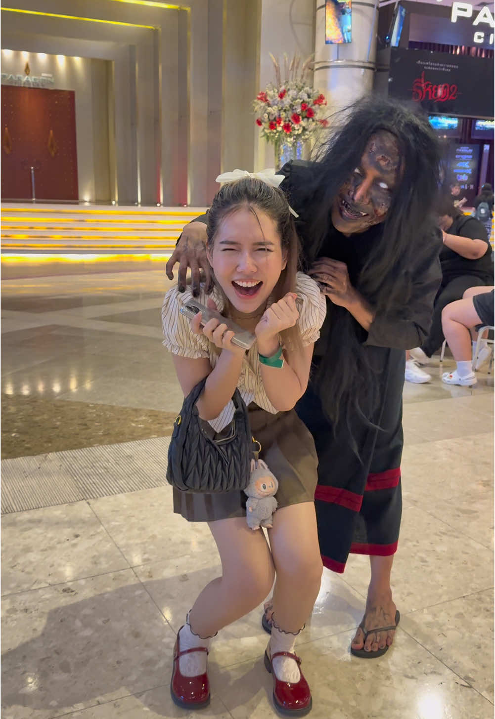 เกินไป5555 เกือบขิต #ธี่หยด2 #tiktokmovies #mejisuperrookie 