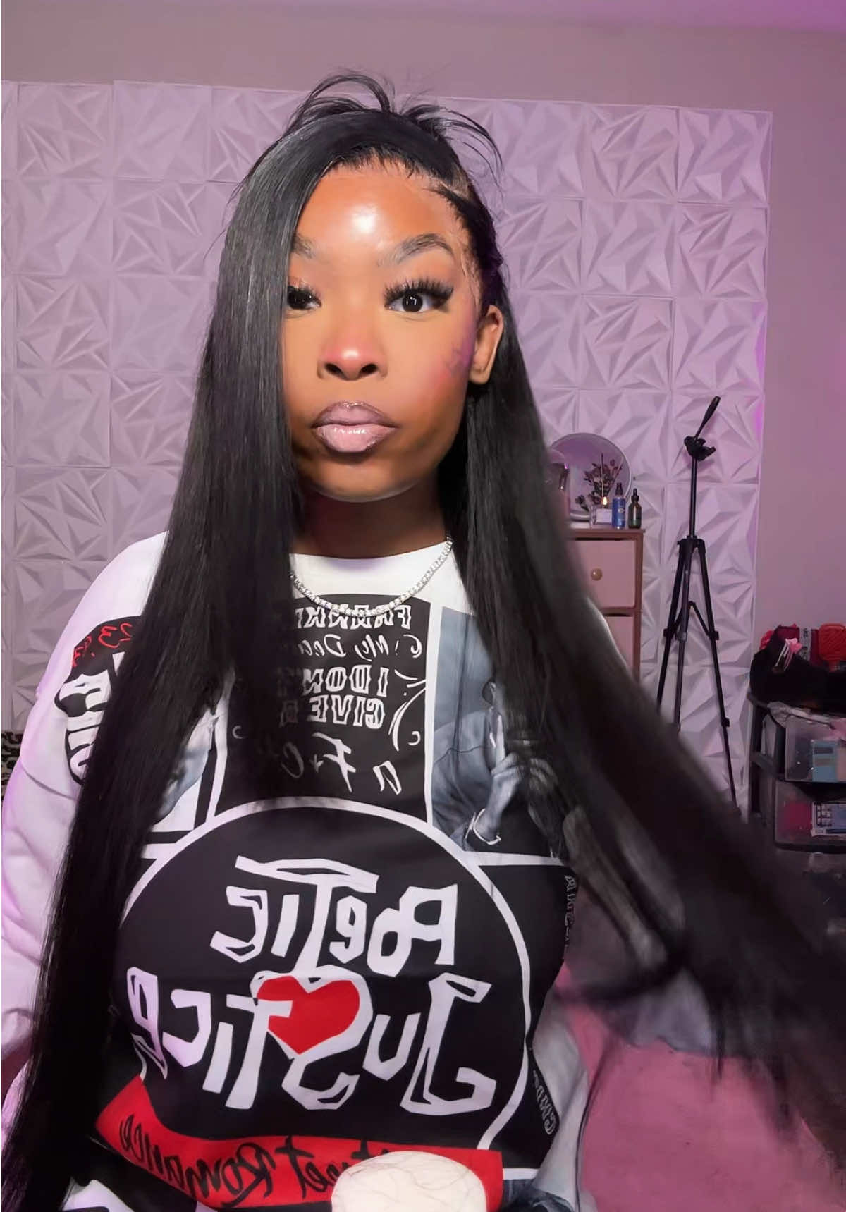 10/10! Super thick super silky and the lace is FULL  #tiktokshopfinds #fypシ゚viral #prettygirls #wig 