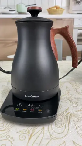 Gooseneck spout electric kettle make coffee, tea 🥰🥰🥰😋#kettle #kitchen #food #coffee 