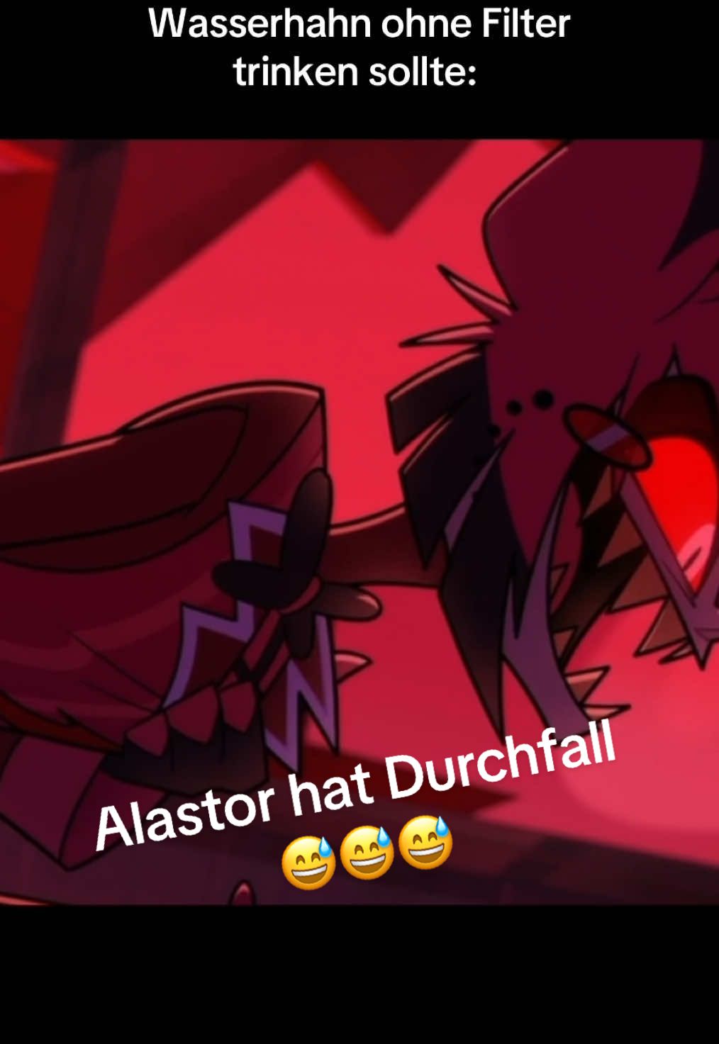 🥞051🥞 Hazbin Hotel Parodie | Alastor probiert das Höllen-Wasser 🤪 #hazbinhotelparodie #hazbinhotelfunny #hazbinhotelmemes #hazbinhotelparody #alastoredit 