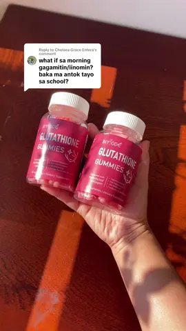 Replying to @Chelsea Grace Entera  Glutathione Gummies #glowingskin #glutathione #collagen #blooming #skinwhitening #antiaging #glutathionegummies 