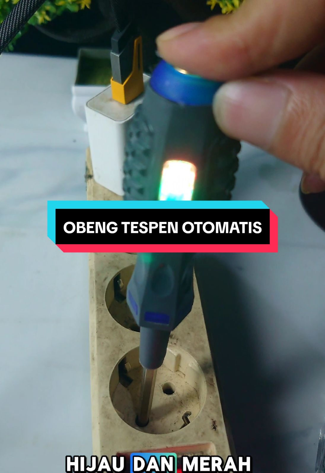obeng bolak balik sekaligus tespen listrik otomatis #obeng #tespen #obengbolakbalik 