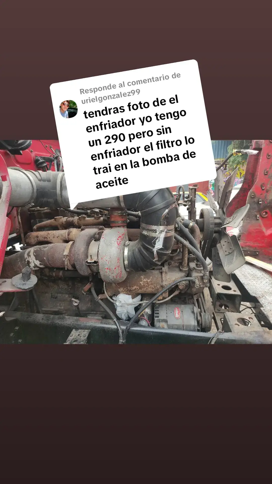 Respuesta a @urielgonzalez99 Cummins Big Cam 290#camionchileno🇨🇱 #cumminsbigcam400 #puroscarrossexis 