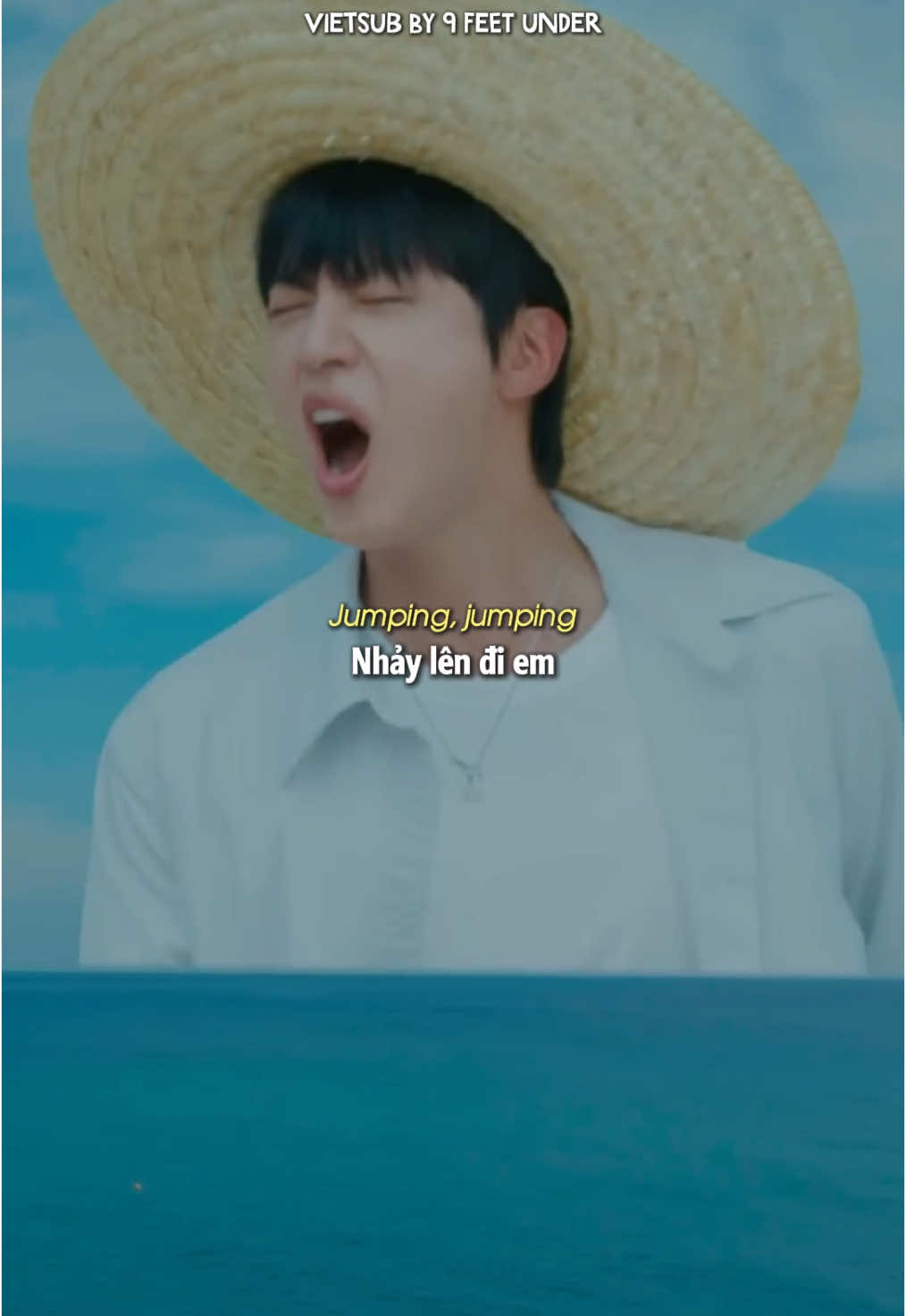 Cá ngừ à, cắn cần câu của anh đi =)) #bts #btslyrics #kpopfyp #9feetunder #jin #seokjin #supertuna 