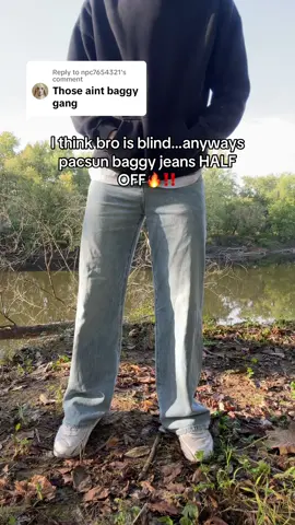 Replying to @npc7654321 Baggy✅#falldealsforyou #pacsun #outfit #baggyjeans #baggypants 