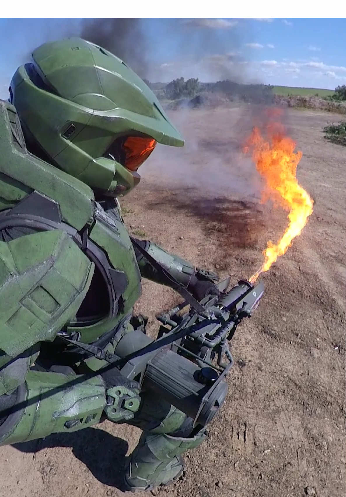 The Real Life Halo 3 Flamethrower is INSANE @Galactic Armory NEW VIDEO ON YOUTUBE